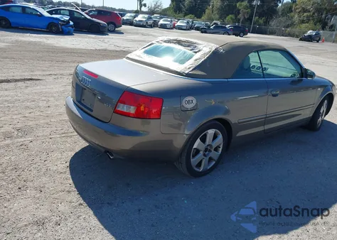 2005 Audi A4 1.8T z USA, uszkodzony, nr VIN WAUAC48H95K013027